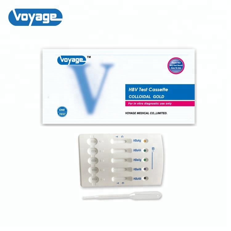 Медицинские диагностические испытания Hbsag HBV комбо Тест-Комплект