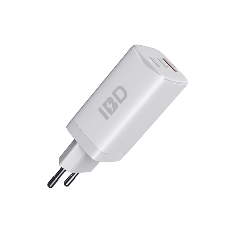 OEM Ган технологии 65W Мобильный телефон зарядное устройство USB-C PD мощность 2 Type-c настенное зарядное устройство для планшетного ПК и мобильного телефона