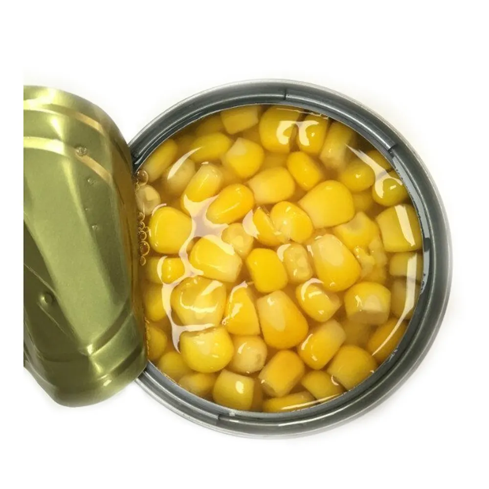 Chinese High Quality Vacuum Tin Canned Sweet Corn