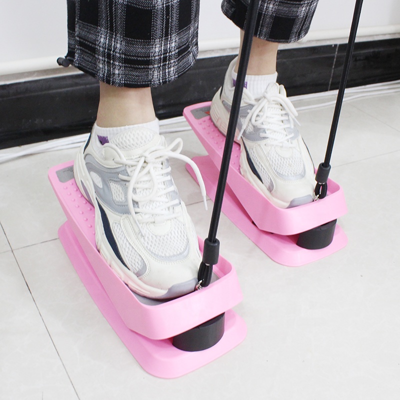 Fitness Equipment Exercise Machine Fitness Stepper Home Office Portable Gym Mini Stepper Non-Slip Pedals Twist Stepper Climber