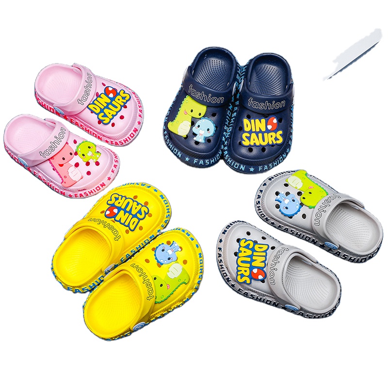 Kids Clogs Shoe Clog Sandal Plastic Beach Sandals Clogs Cartoon Plastic Shoes Soft Kids Baby