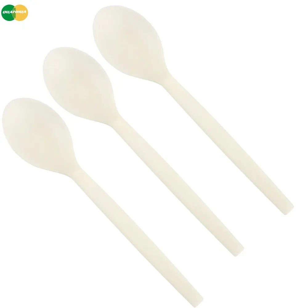 Biodegradable Disposable Cutlery China Factory Quanhua Disposable Spoon Cutlery Biodegradable Cutlery