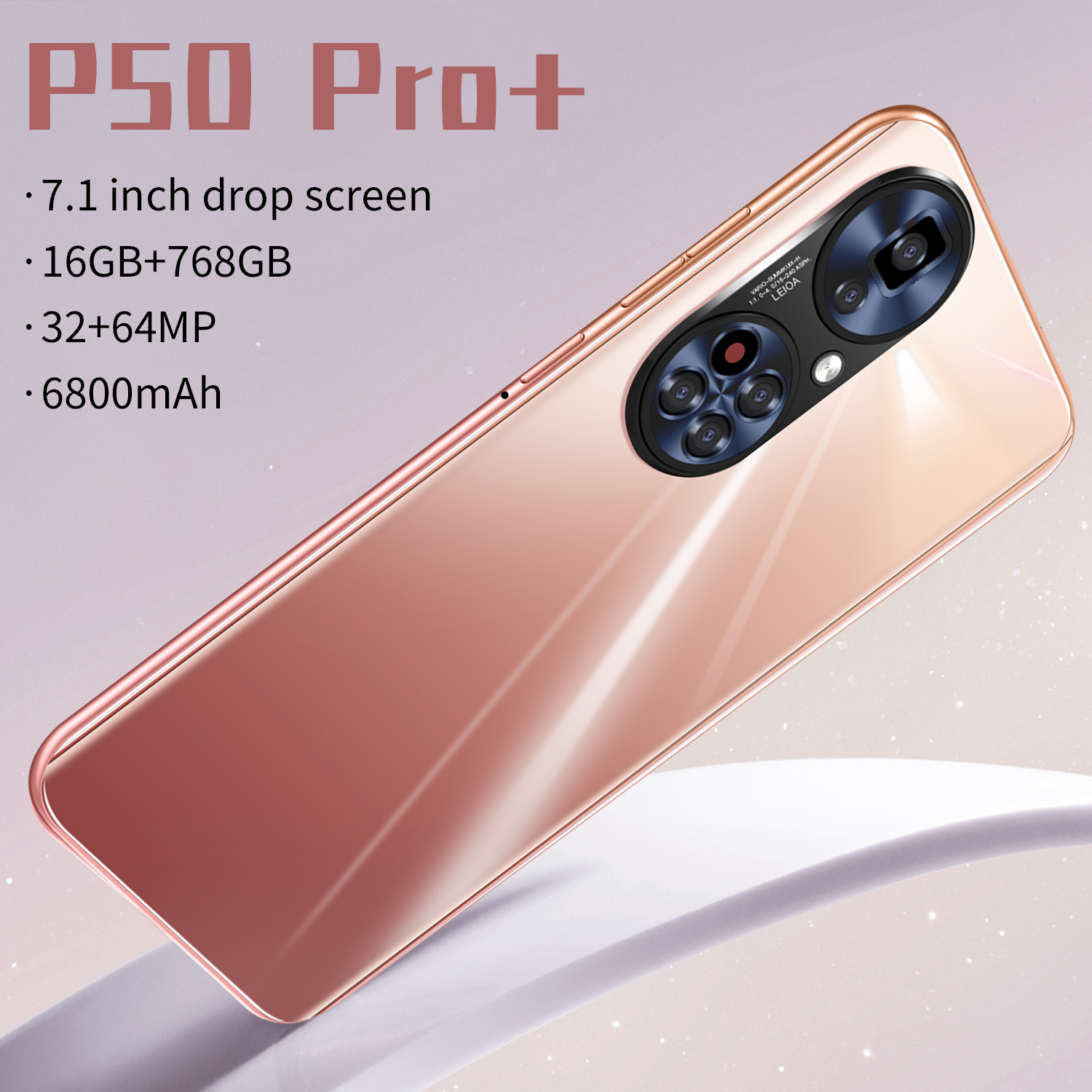 Смартфон huwei P50 Pro, 7,1 дюйма, 4G, 5G, 16 + 768 ГБ