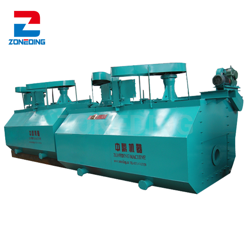 Copper Ore Zinc Benefication Flotation Machine Gold Mining Flotation Machine