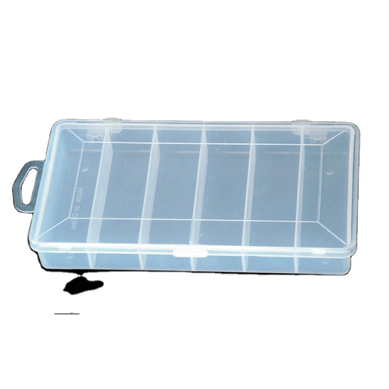 fishing box 19.8*10.5*2.8cm white Polyethylene lure and hook Accessories fishing box