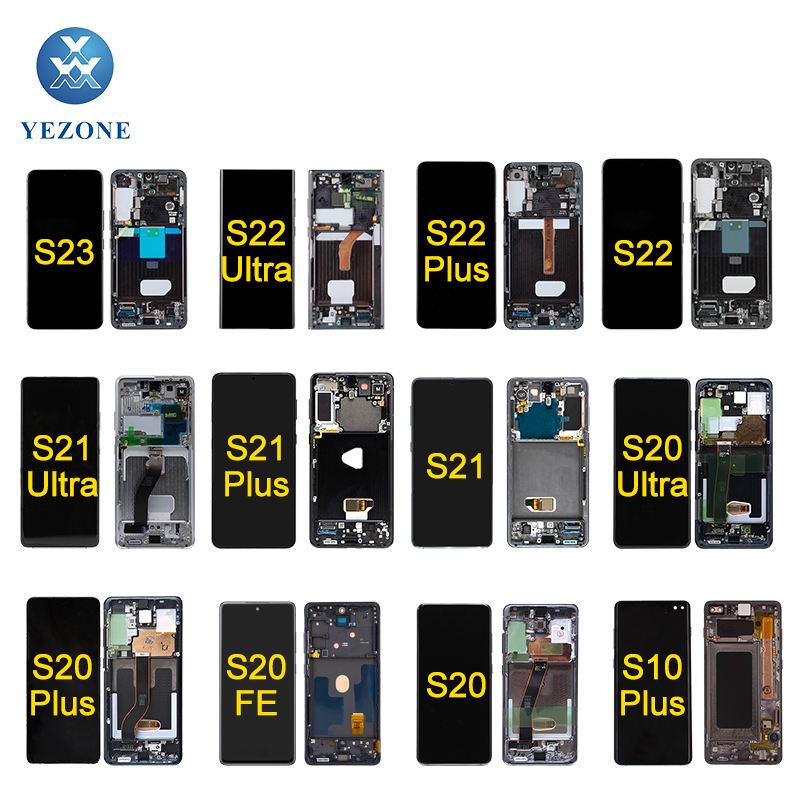 Оригинальный ЖК-экран для samsung s22 ultra, экран для galaxy S10, S20, S21, S22, S22 ultra, S23, S23 ultra lcd