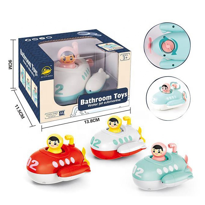 Bathroom Kids Submarine Sprinking Water Spray Bath Toys