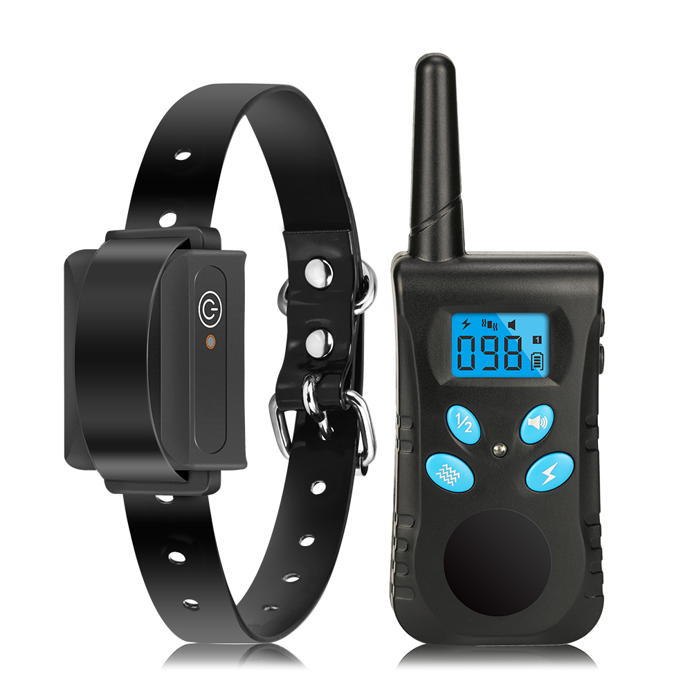 New Customed Designer Remote Control Rechargeable Shock Training Pet Dog No Anti Bark Collar