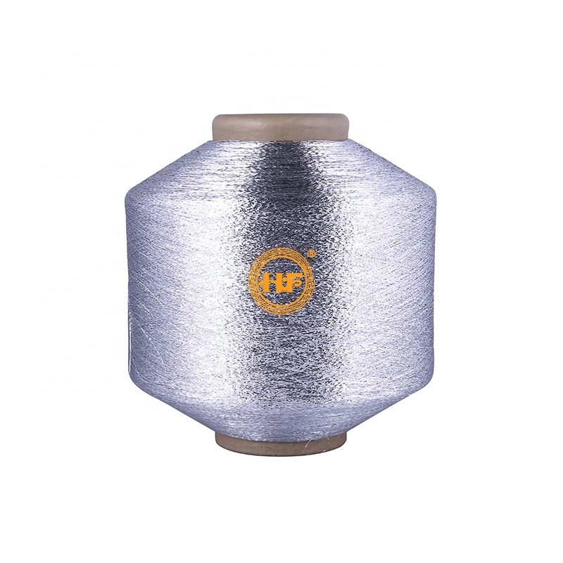 X-Type green metallic yarn Lurex polyester yarn
