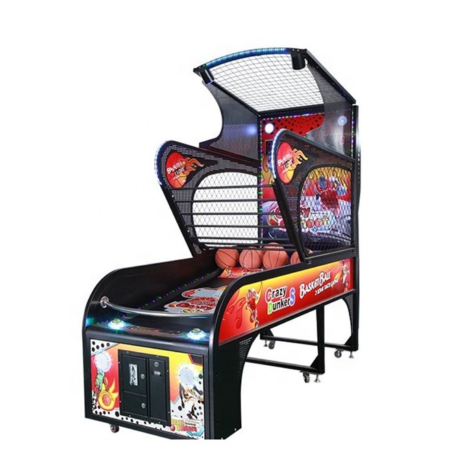 Комнатный электронный коммерческий игровой автомат для игры в баскетбол с монетами для детей