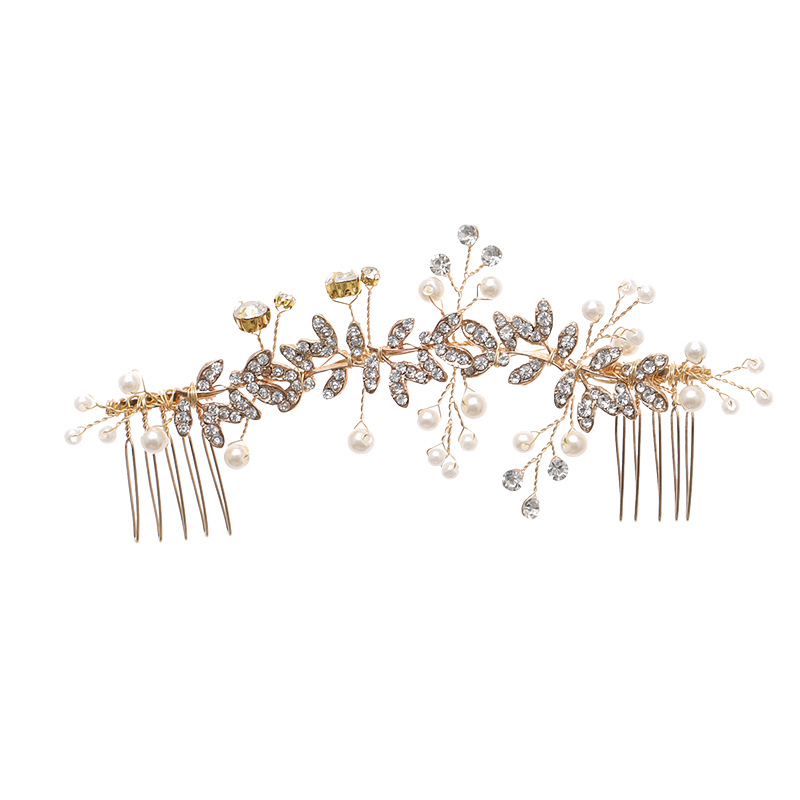 Wedding Hair Combs Bridal Hair Comb Flower Headwear Wedding Dress Accessories Wholesale Bridal Ornaments