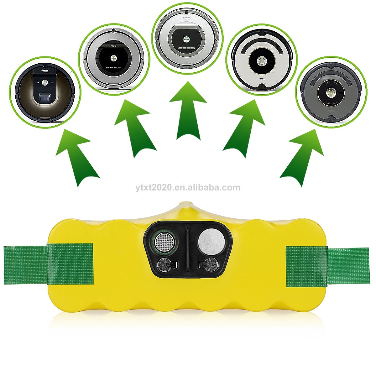 ENERGUP 14,4 v NIMH батарея для пылесоса roomba 500 550 560 780 680 батарея для пылесоса