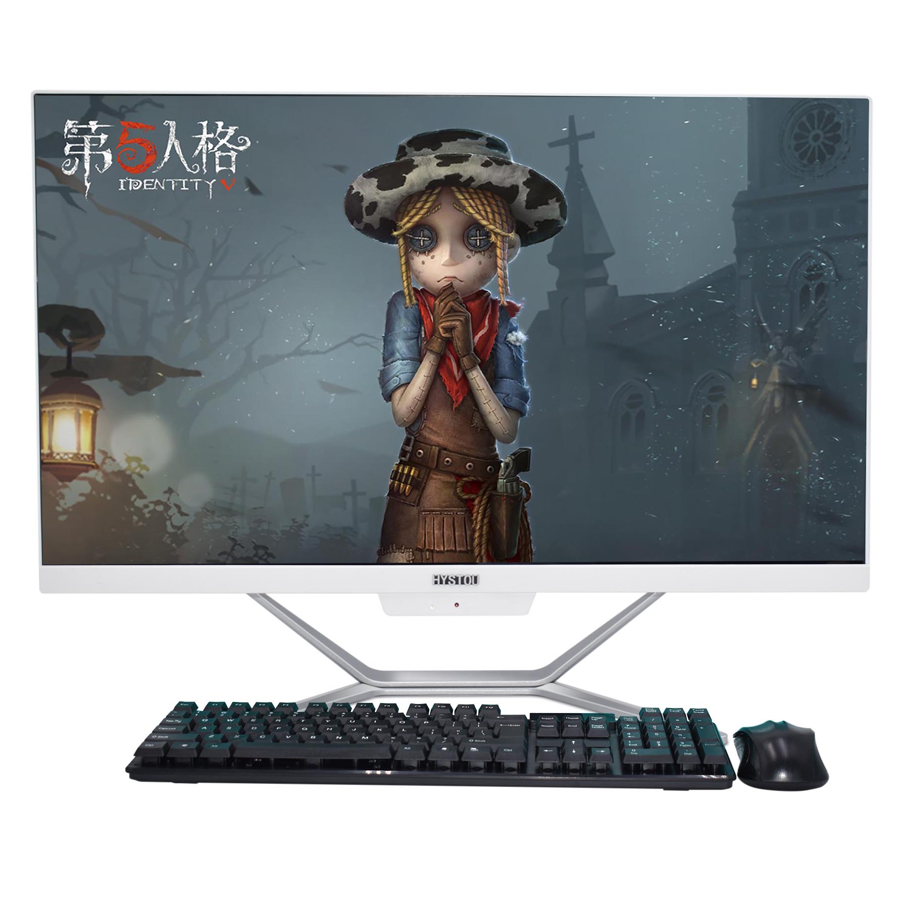 23,8 дюймовый игровой сенсорный экран, все в одном, ПК i5 Win 10, белый, черный, OEM, игровые компьютеры