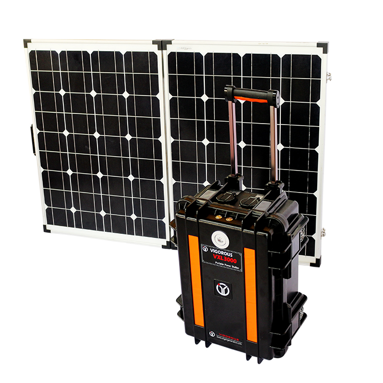 3000Wh резервный солнечный генератор 220V Lifepo4 литий-ионный аккумулятор