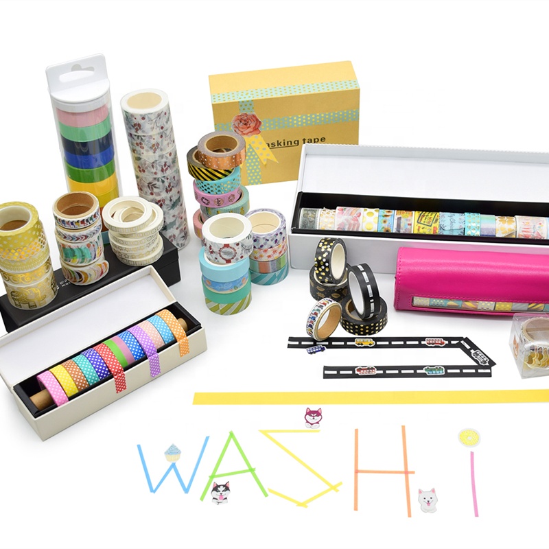 Американский дизайн, Высококачественная вязкая бумажная лента washi, ремесла для рождественской вечеринки, подарочная упаковка