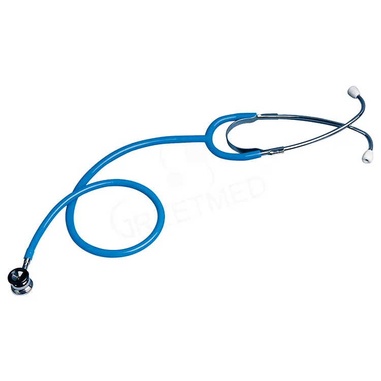 CE approved first aid stainless steel neonatal dual head stethoscope