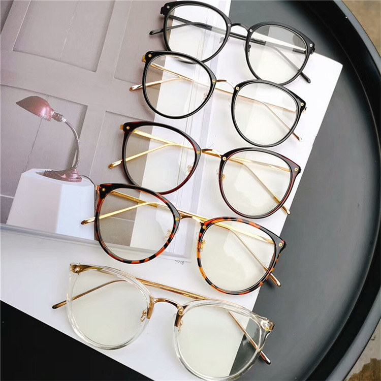 Latest Spectacle Frames Round Prescription Glasses Eyewear China Wholesale Optical Eyeglasses Frames Eye Glass Frame for Woman