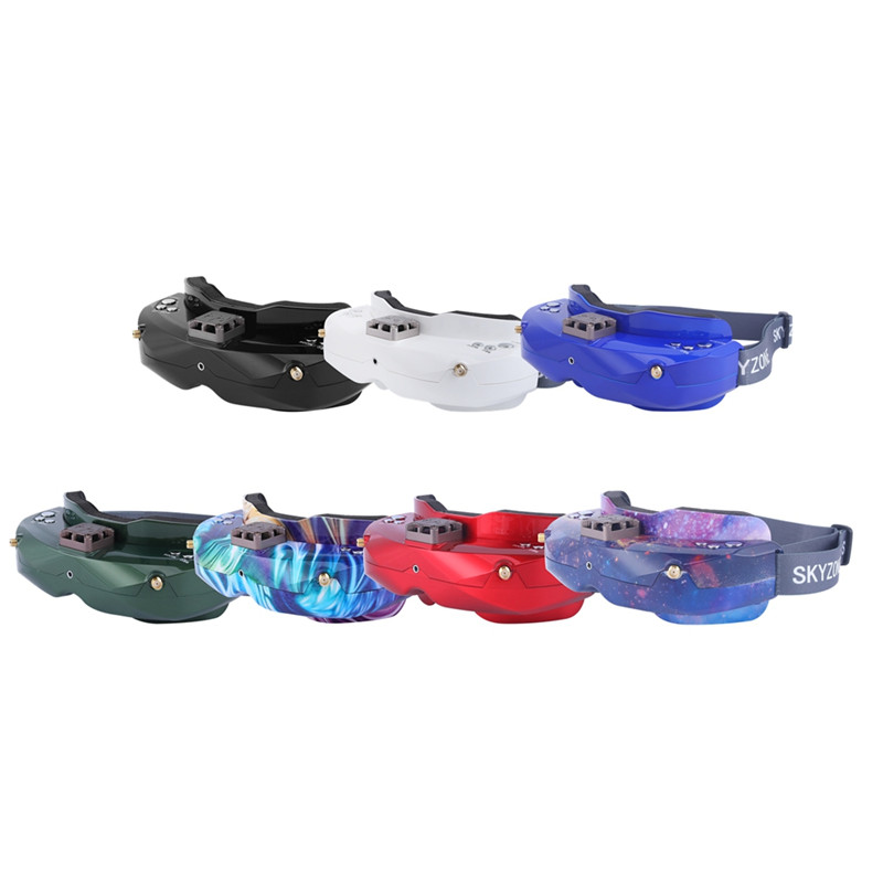 SKYZONE SKY02X/ SKY02C/ SKY03O 5,8 Ghz 48CH FPV очки Поддержка 2D/3D HDMI головка слежения с вентилятором DVR камера для RC гоночного дрона