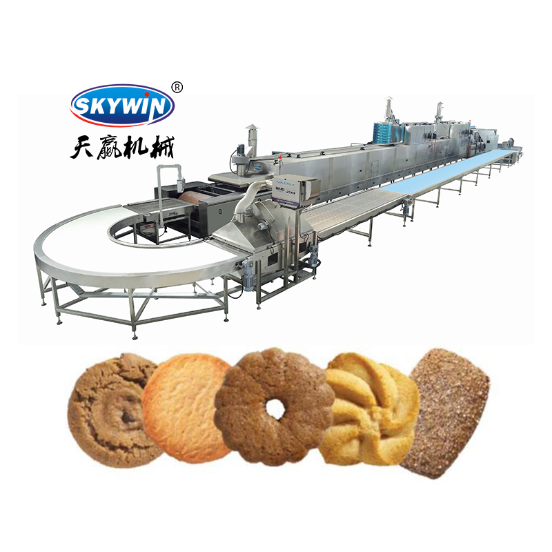 automatic biscuit production line cookie maker machine cookies making machines and packaging