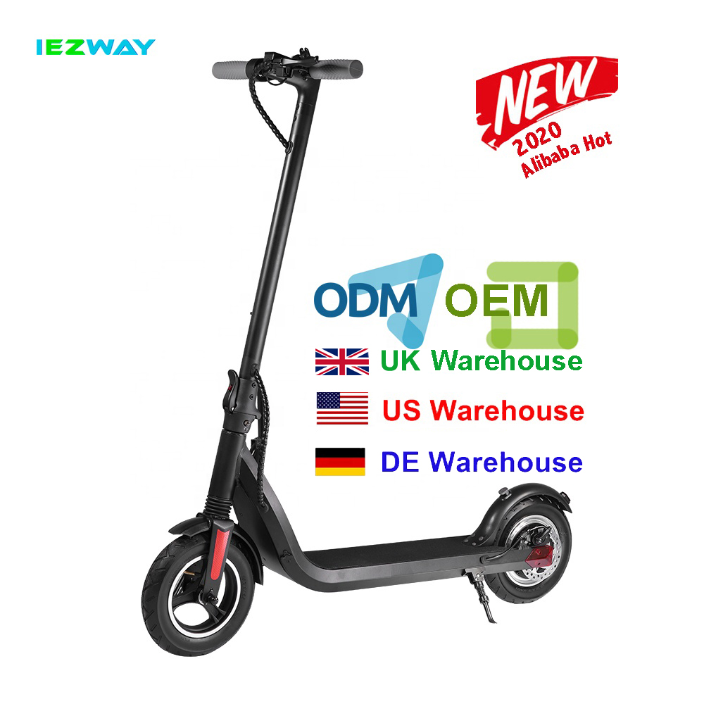 2021 iEZway China Factory New Product Monopattino Elettrico Foldable With 2 Wheels scooter
