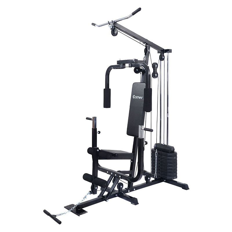 Multifunctional Home Gym Fitmess Station Workout Machine for Upper and Lower Workouts Body Training