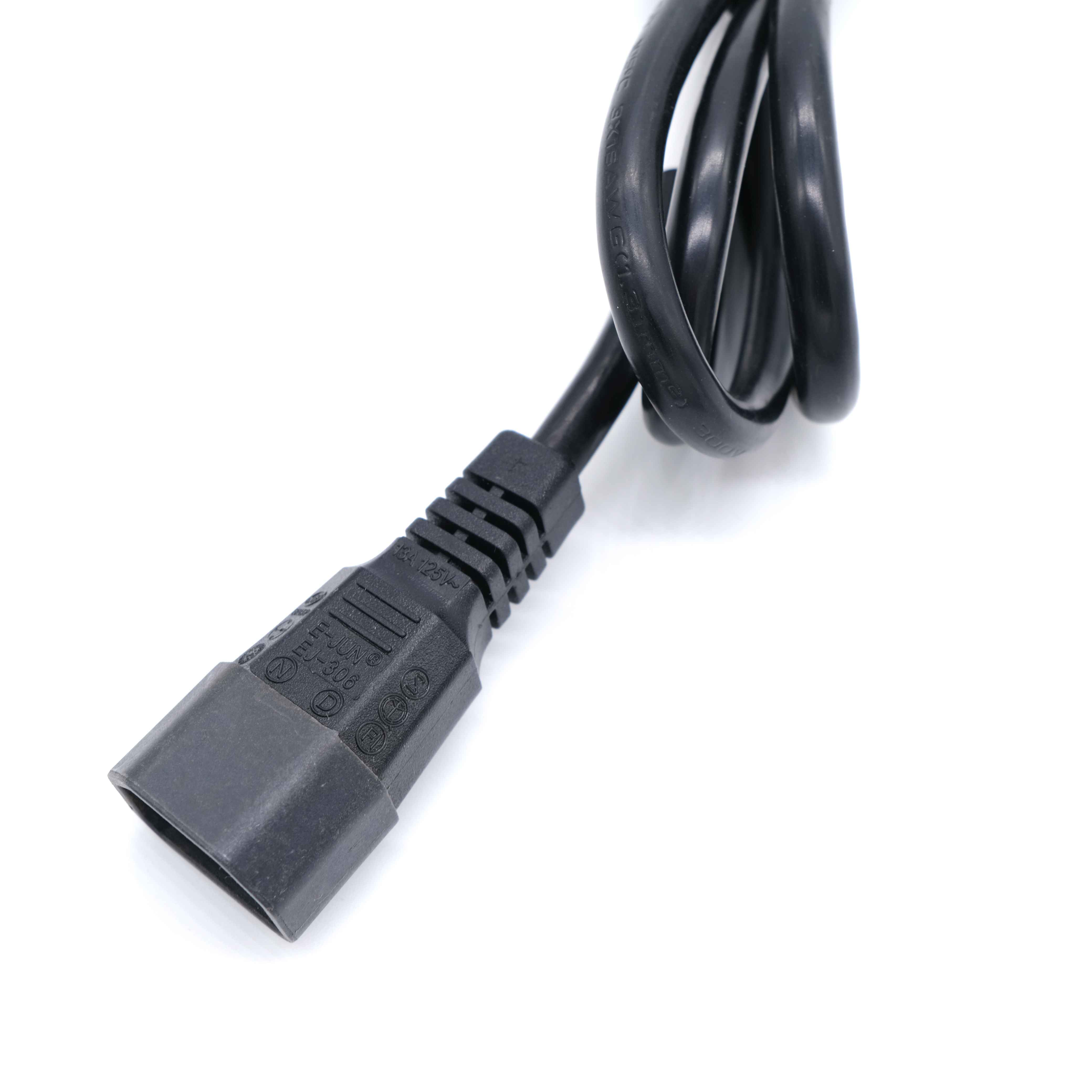 Компьютерный удлинитель питания PDU кабель IEC C14 к IEC C13 PDU кабель питания PDU стиль