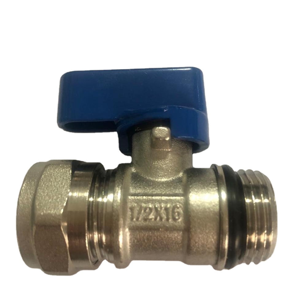 Латунный шаровой кран S610 1/2 дюйма x16 pex jacket BSP
