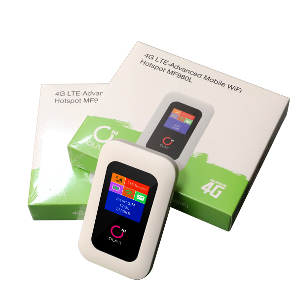Olax MF980VS 4G Wifi Hotspot маршрутизатор с ЖК-поддержкой B1 B3 B7 B8 B20 B38 B40 B41 vs ZTE MF920VS