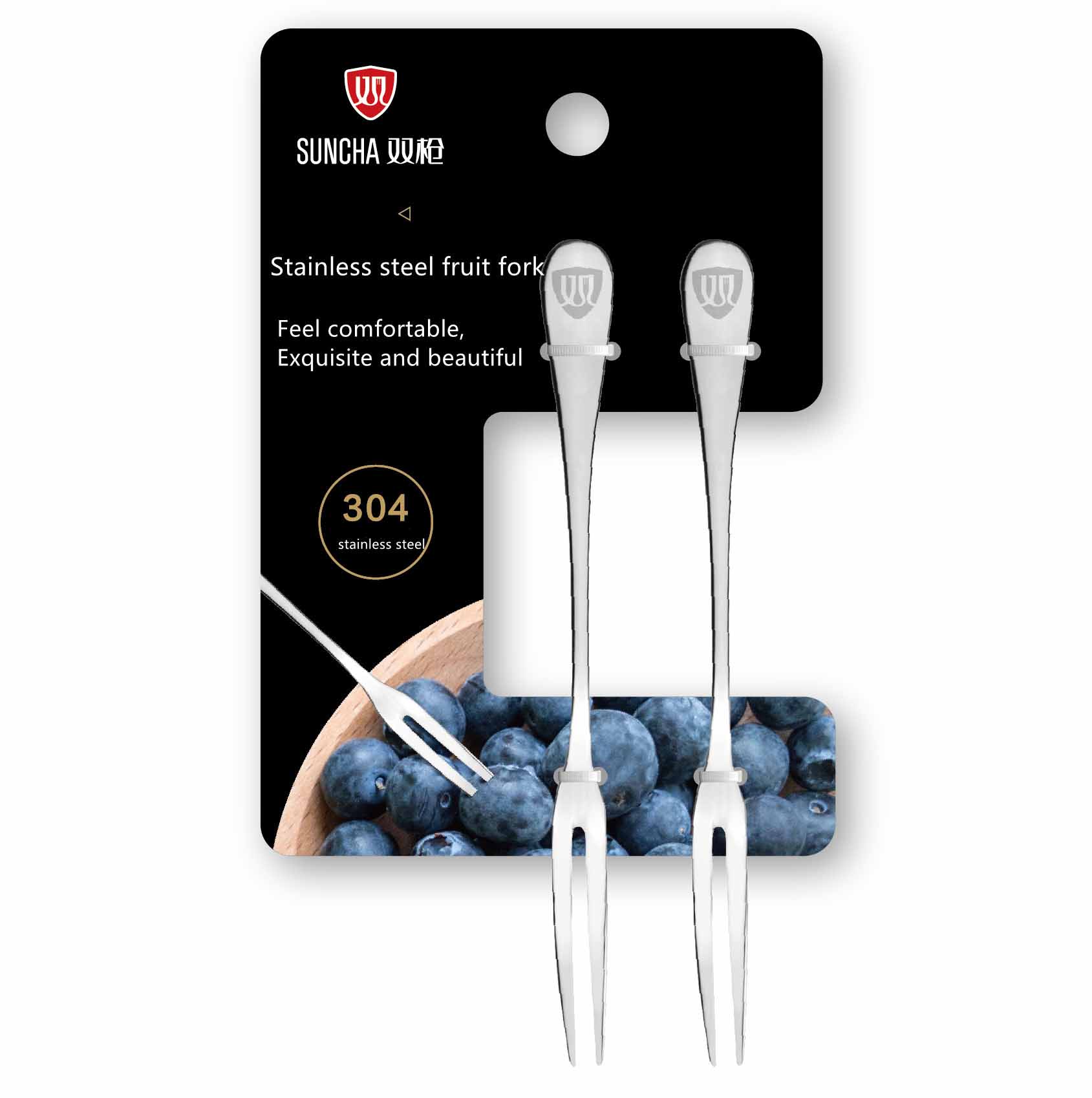 Wholesale spot professional custom family restaurant kids stainless steel fork