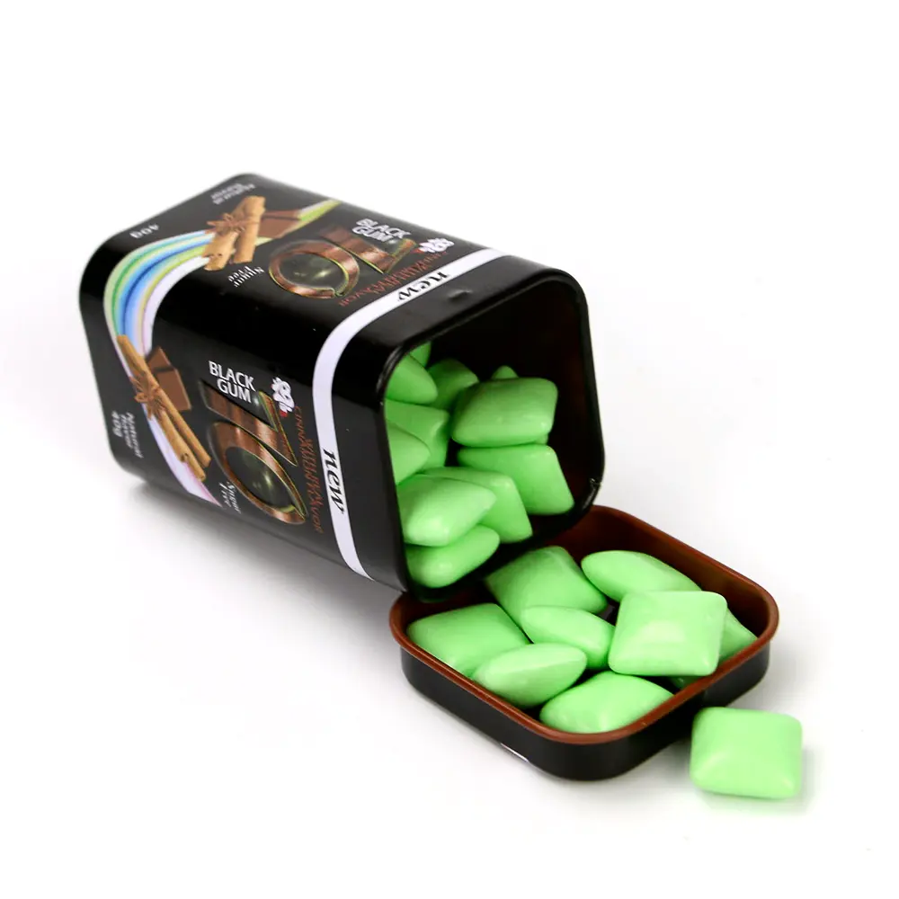 New Vitamin Xylitol Chewing Gum In Tin Box