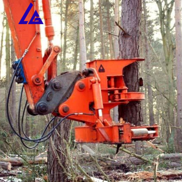 DX140W Durable Tree Cutter Grapple Tree Shear Timber Grapple Shear For Sale