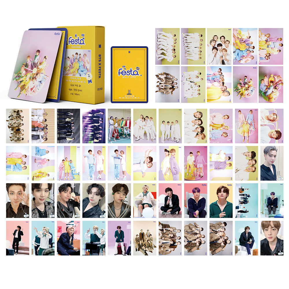 Wholesale 2021 New Style Bts Kpop Merchandise Album Card Kpop Bts Photocards Set
