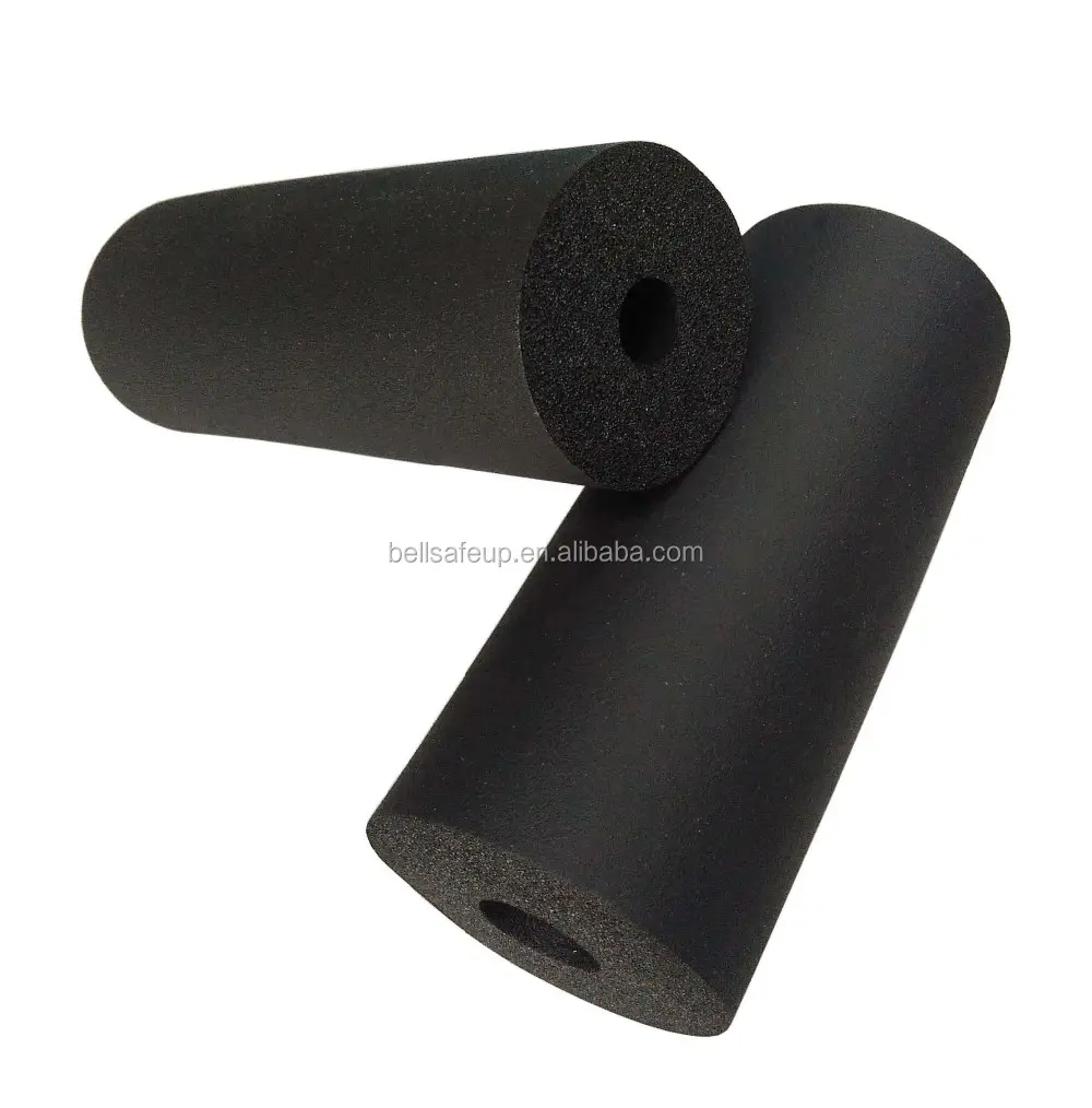 Bellsafe OEM Closed Cell UV Resistant Nitrile Rubber Insulation Foam Rubber Insulation Pipe