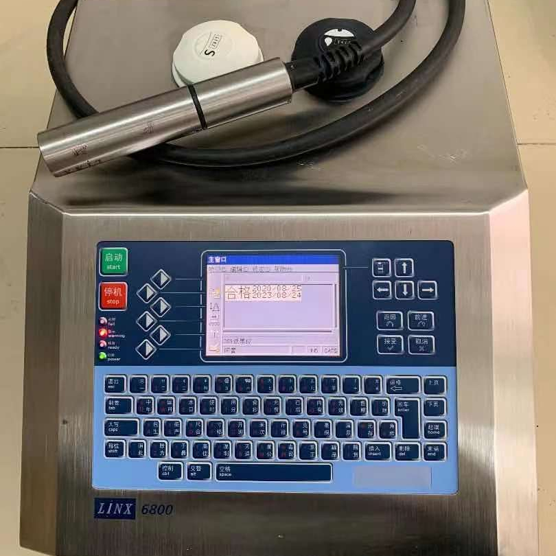 High quality Second hand low price brand 6800 used small character inkjet printer for Linx