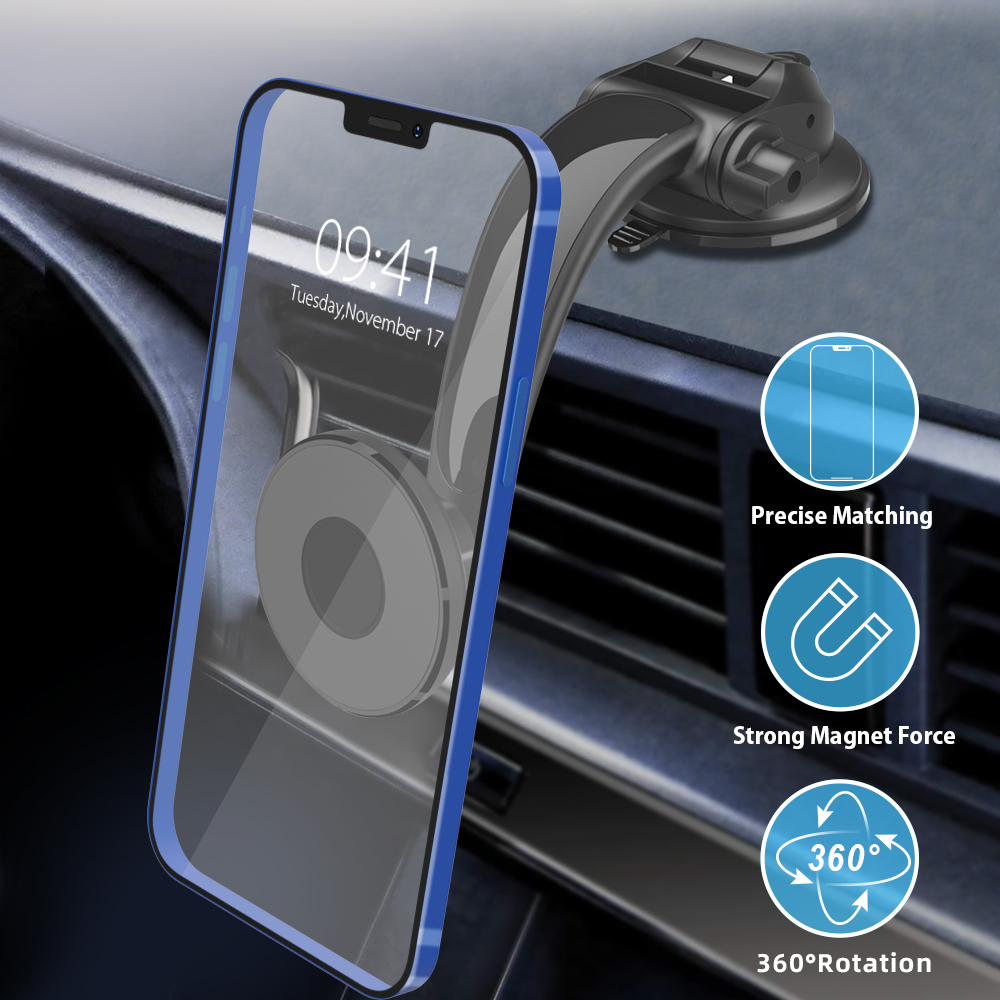 New Adjustable Rotating Magnetic Phone Holder Car Mount Amazon Hot Dashboard Magnetic Car Phone Holder