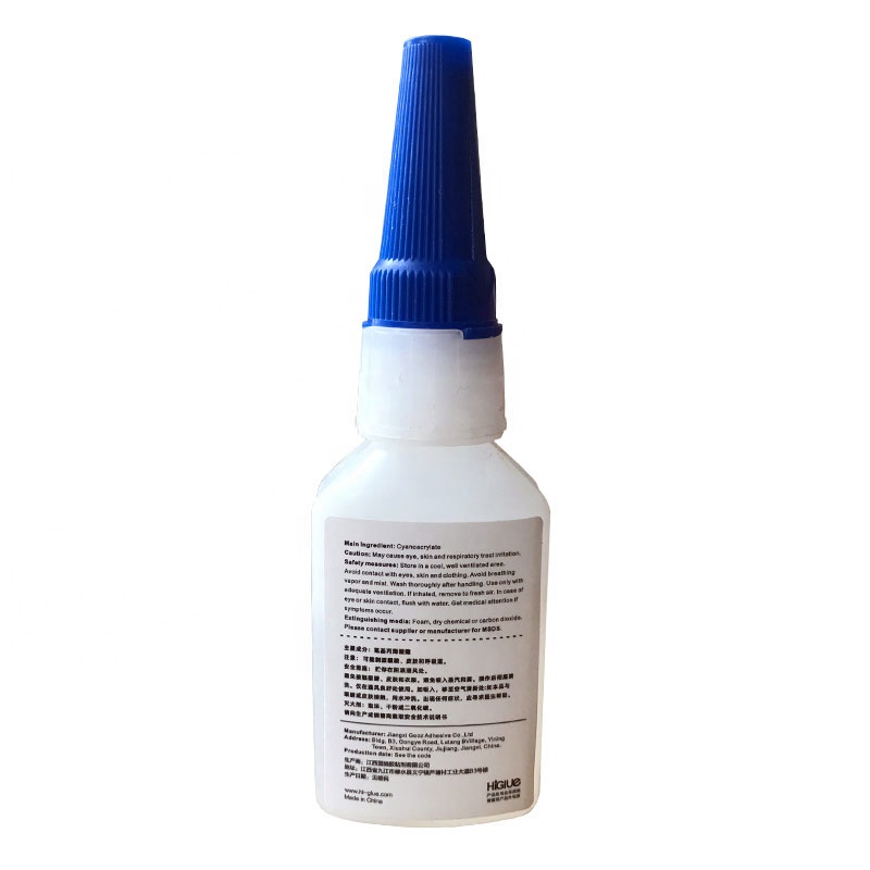 K low price wholesale 20 gram general purpose acrylic instant adhesive & glue 403 super strong bonding for rubber leather metal