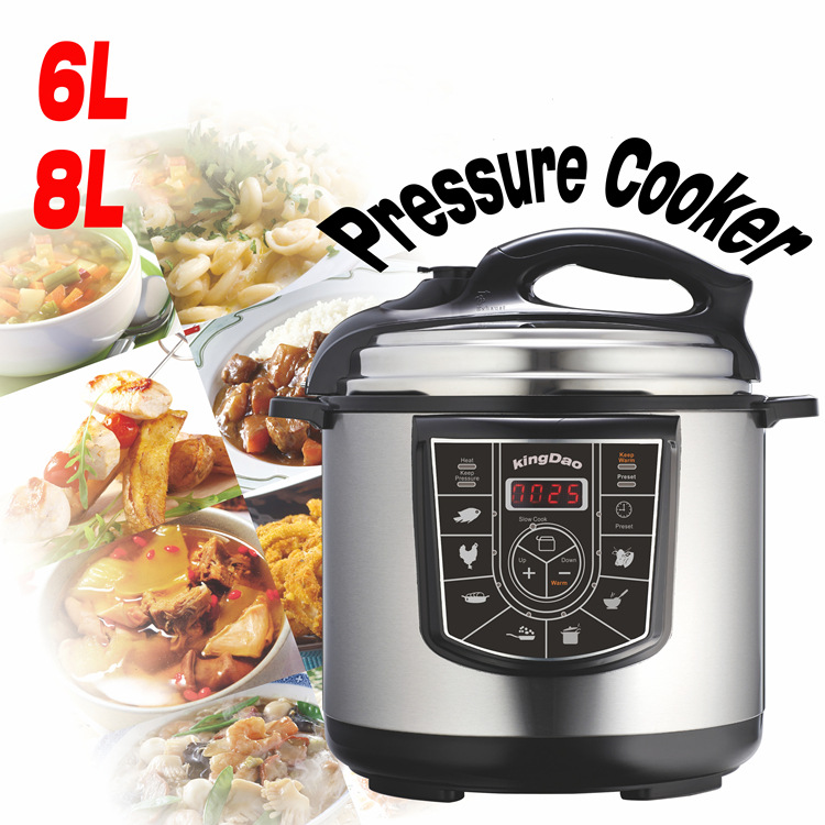 Amazon 6l aluminum instantpot big multipurpose multicooker large capacity commercial electric pressure cooker stainless steel