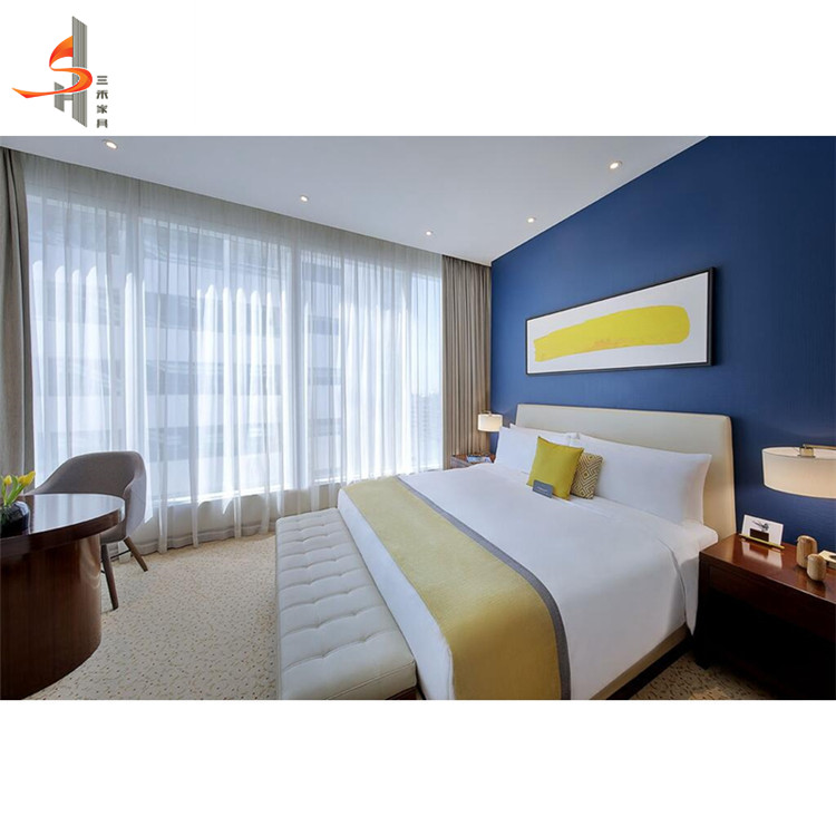 5 Star Hotel Furniture Luxurious Bedroom Furniture Hotel Full Set for Hotel Rooms