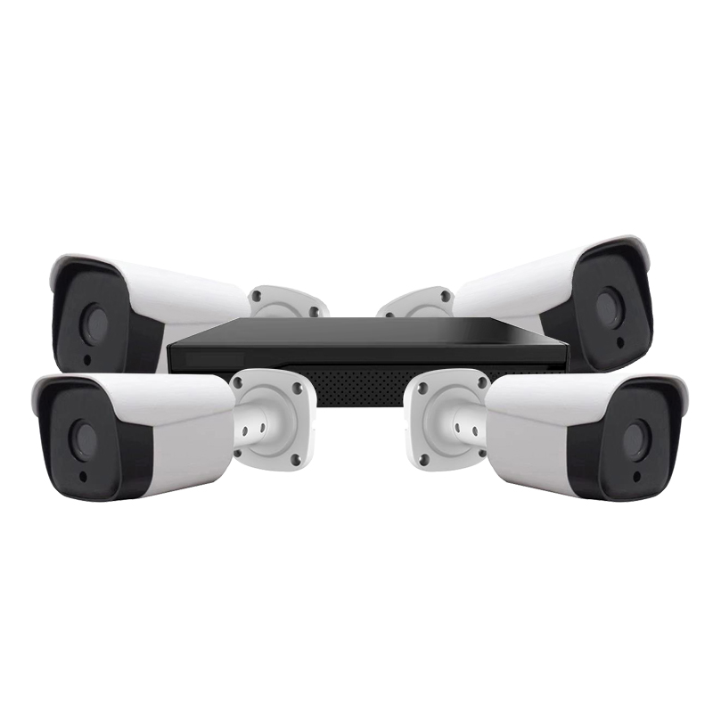 5MP 4ch FULL HD CCTV Bullet Camera System 4ch POE NVR IP security cctv camera 1920p security camera system