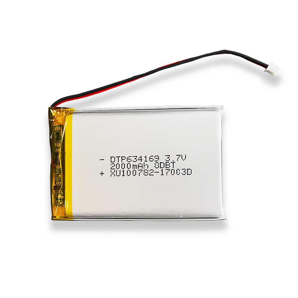 KC перечислен dtp 634169 2000mah Подогрев перчатки батарея 3,7 v