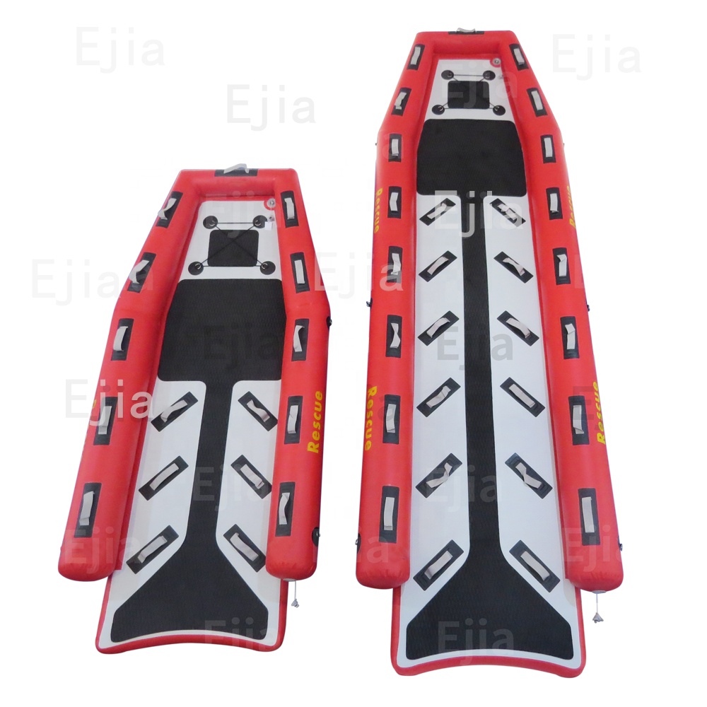 Спасательная лодка EJIA X-Sled 115, надувная большая лодка для поиска и спасения быстрой воды, льда, низкоголовой дамы и сигналов о спасении прожекторов.