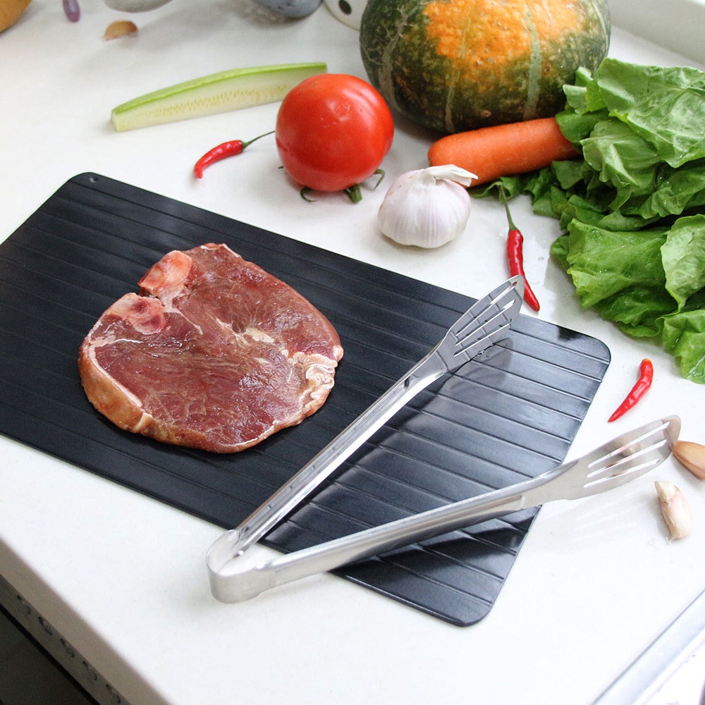 Fast Defrosting Mat Pad Rapid Thawing Plate Large Board for Frozen Foods