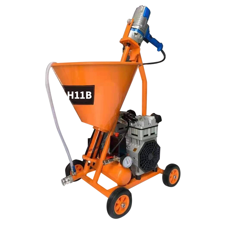 Mini Automatic Wall Putty Sand Cement Rendering Finishing Spray Plastering Machine