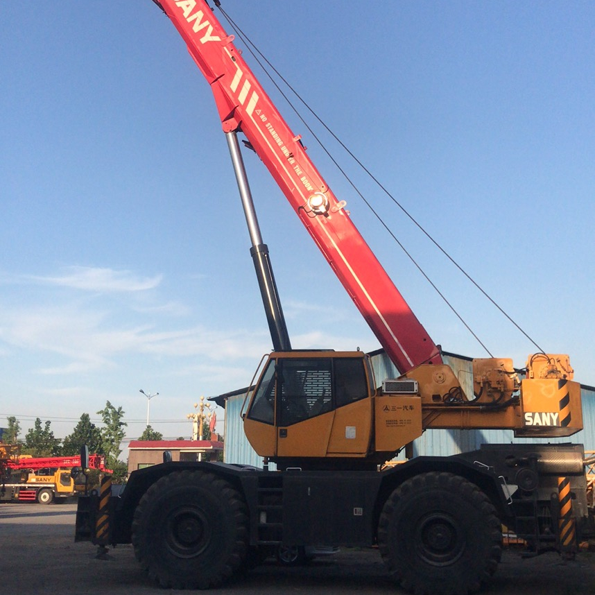 Подержанный шероховатый кран Sany 50 тонн