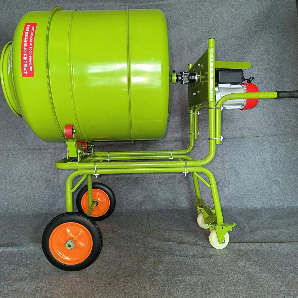 Новая бытовая электрическая мини-Бетономешалка для цемента 280l 350l 400l 500l 600l с мотором