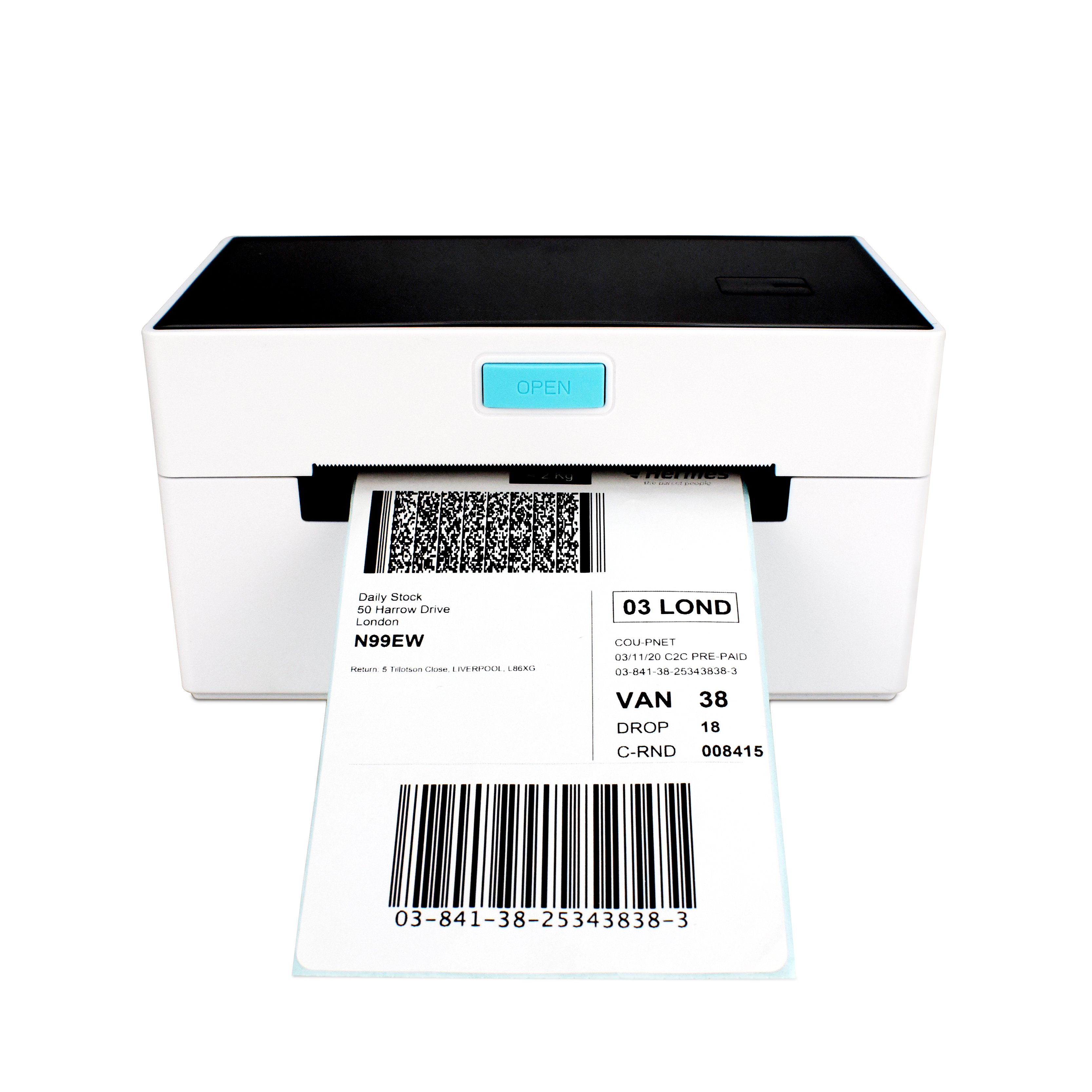 1D 2D Barcode Printing Easily Integrate With Different OS 4 inch 58/80/110mm Label Printers Thermal Faster Bill Receipt Printer
