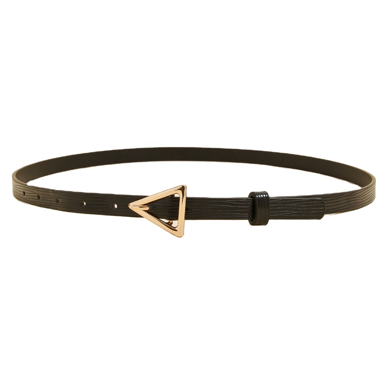 High Quality Customized Simple Casual Buckle Pure Fashion Leather Ladies Decorative Belt