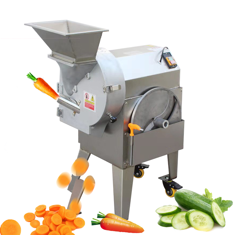 Electric High Precision Commercial Popular Mini Cube Potato Vegetable Dried Figs Dicing Machine Automatic