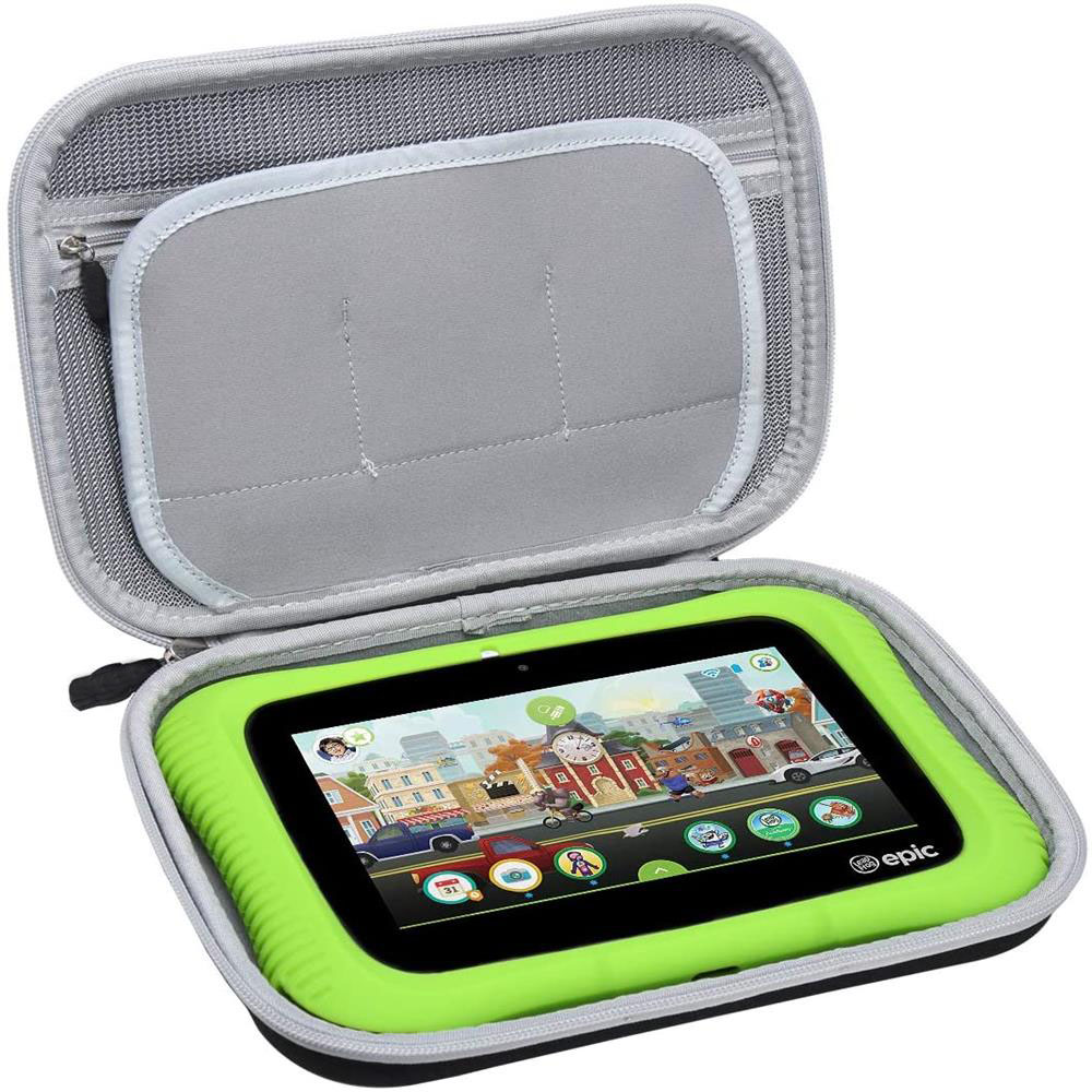 Жесткий Дорожный Чехол для хранения, совместимый с Leapfrog Epic School Edition (черный)