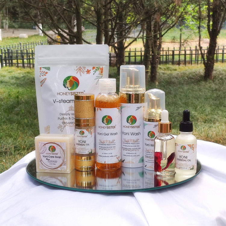 Hot Selling Vagina Wash Gel Helps and Soothes Itching and Burning Yoni Gel Wash Set